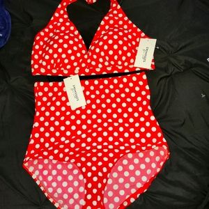 2-Piece High Wasted Tankini